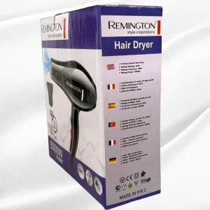 Remington Hair Dryer R-6007 2X Faster ION Technology with Cool Shot and Health Breeze Mode