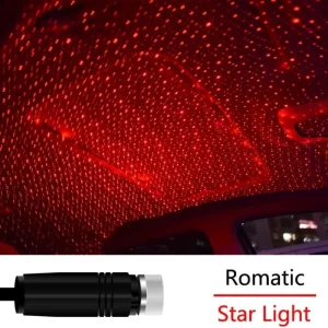 LED Galaxy Star USB Decoration Light | Starry Laser Projector Night Light for Home & Car