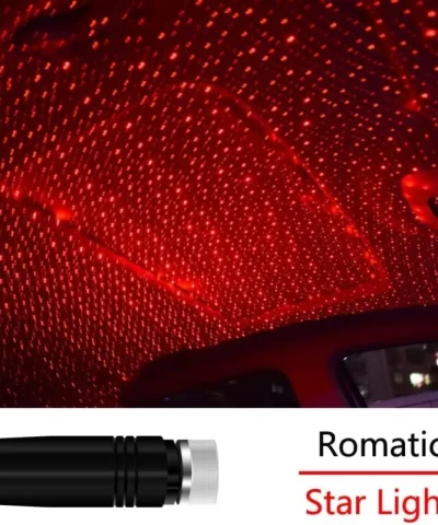 LED Galaxy Star USB Decoration Light | Starry Laser Projector Night Light for Home & Car