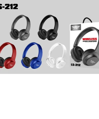 Lelisu LS-212 Wireless Stereo Headphones | Bluetooth Headset for Smartphones, Tablets & MP3/MP4