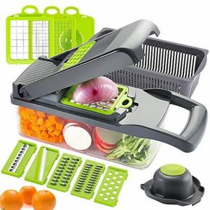 16-in-1 Mandoline Slicer & Vegetable Chopper | Multifunctional Food Cutter & Grater