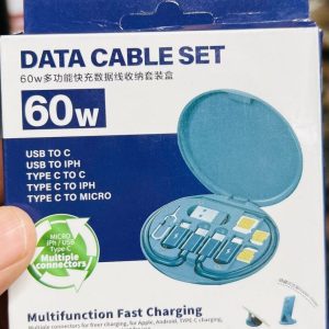 New Data Cable Storage Box 60W Fast Charging Multifunctional Mobile Phone Holder Storage Box