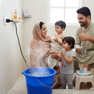 Electric Water Heating Rod 2000W | Safe & Shockproof | With BOX