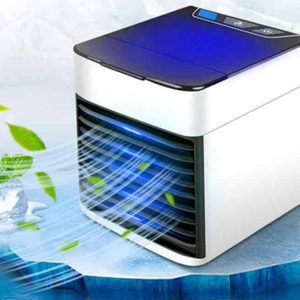 Arctic Air Ultra 3-in-1 Mini USB Portable Air Cooler | Personal Evaporative AC with LED Night Light for Home Office Travel