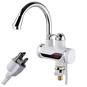 Electric Instant Heating  Faucet  | Digital Temperature Display | Kitchen & Bathroom Hot Water Tap