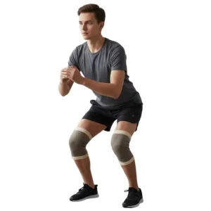 Unisex Wool Knee Warmers Pair |  Warm Elastic Fit, Plain design | Winter Wear for Men & Women | Random Colors