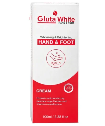 Gluta White Hand & Foot Whitening Cream 100ml | Best Whitening, Moisturizing & Brightening