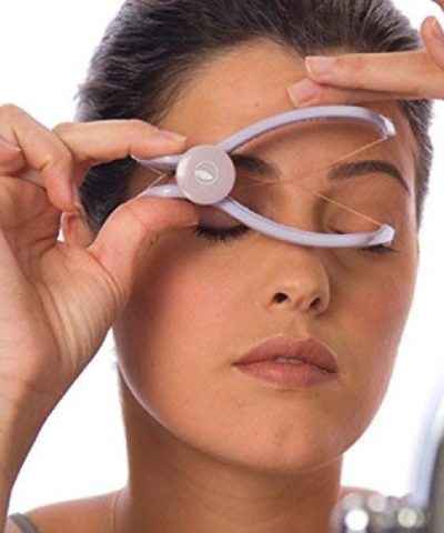 Sipne Face and Body Hair  Threading System | Cotton Threading Device for Eyebrows Face & Body | Random Color