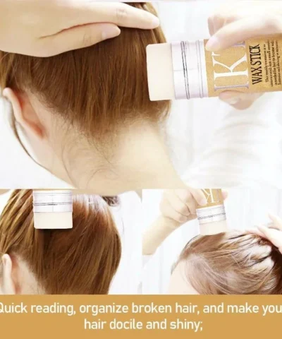 IKT Hair Wax Stick | Strong Hold Styling Gel Cream for Men Women & Kids | Frizz Control Edge & Fluffy Hair Setter