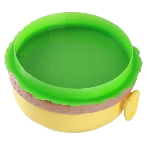 Hamburger Shaped Kids Lunch Box  | Portable Multi-Layer Food Container for School & Travel