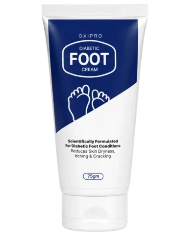 Herbiotics Oxipro Diabetic Foot Cream  | Intensive Moisturizing Cream for Dry, Cracked & Itchy Feet | 75g