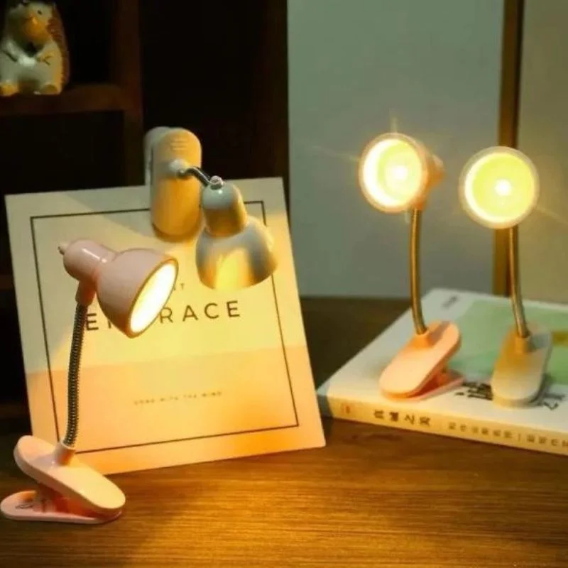 Mini Book Light with Clip | Portable LED Reading Lamp with Eye Protection | Random Color - Image 2