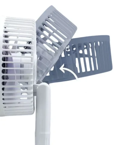 Rechargeable 3-in-1 Clip Fan | Handheld, Desktop & Wall Mounted Portable Fan with 3 Speed Modes