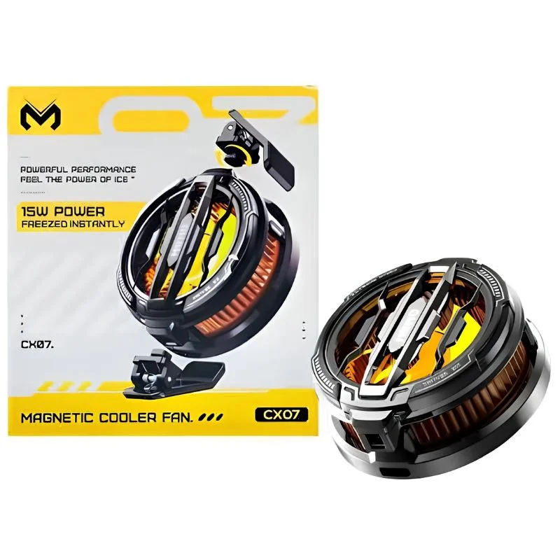 MEMO CX07 Mobile Cooling Fan 15W | Semiconductor Phone Cooler for Gaming | Magnetic Mobile Radiator for Android & iPhone - Image 2