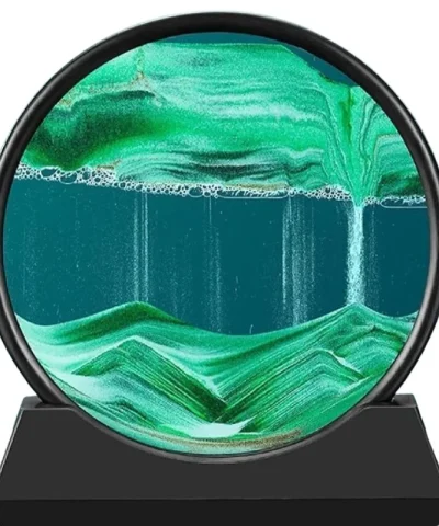 Moving Sand Art Picture  | 3D Dynamic Deep Sea Sandscape with Display Stand | Random Color