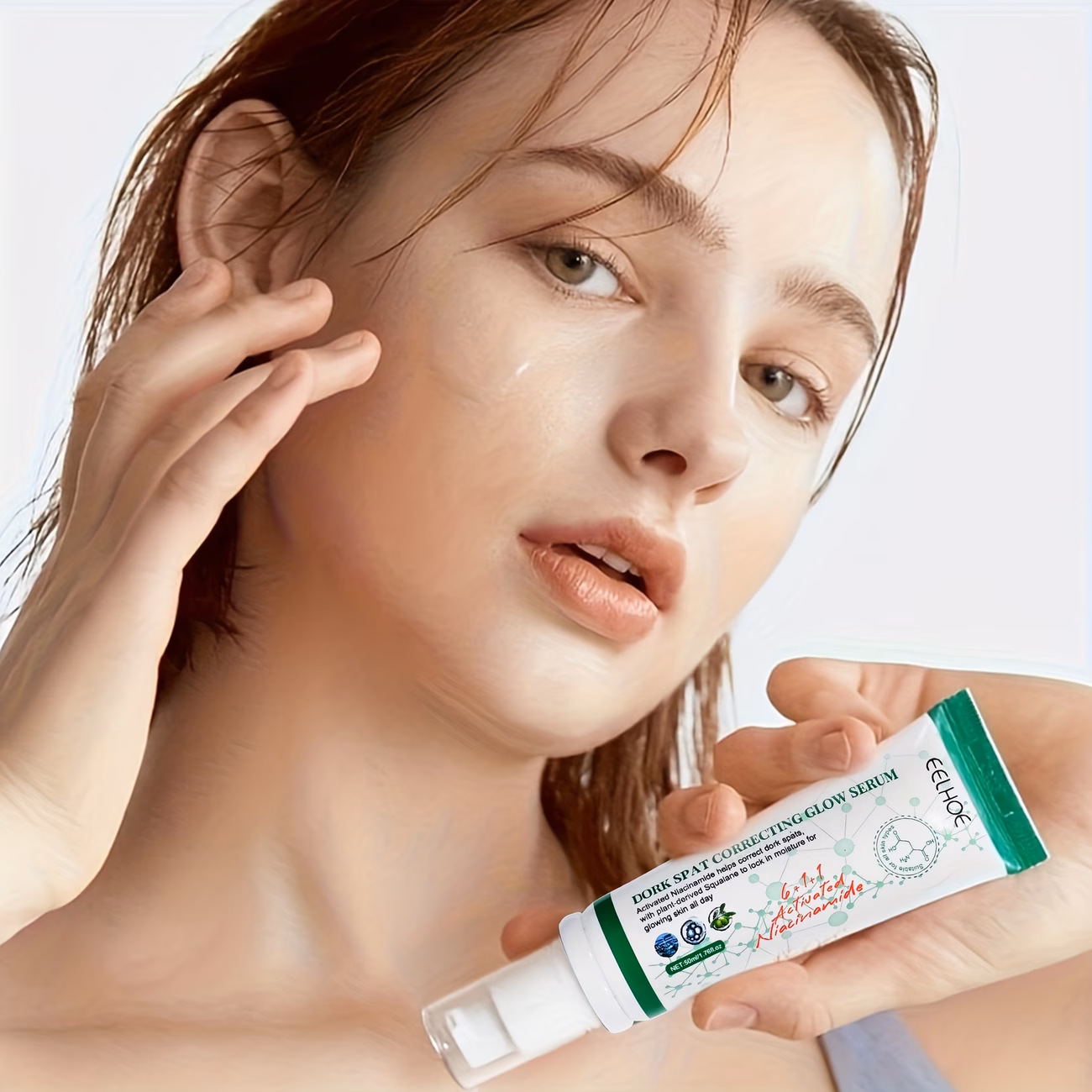 AXIS-Y Dark Spot Correcting Glow Serum | Korean Brightening Serum with 5% Niacinamide & Squalane | Helps Reduce Dark Spots & Acne Marks | 50ml