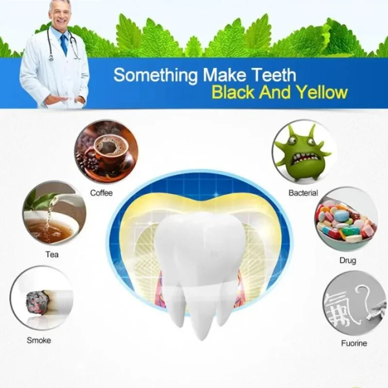 Gegemoon 5D Teeth Whitening Strips | Professional 5-Day Whitening Kit | Enamel Safe Teeth Whitening Strips | Deep Stain Removal | Mint Flavor | 7 Pairs - Image 4