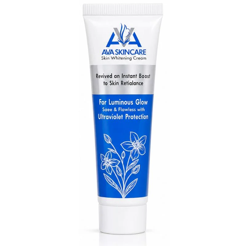 AVA Skin Whitening Cream | Brightening & Hydrating Face Cream | Smooth & Healthy-Looking Skin | 30g