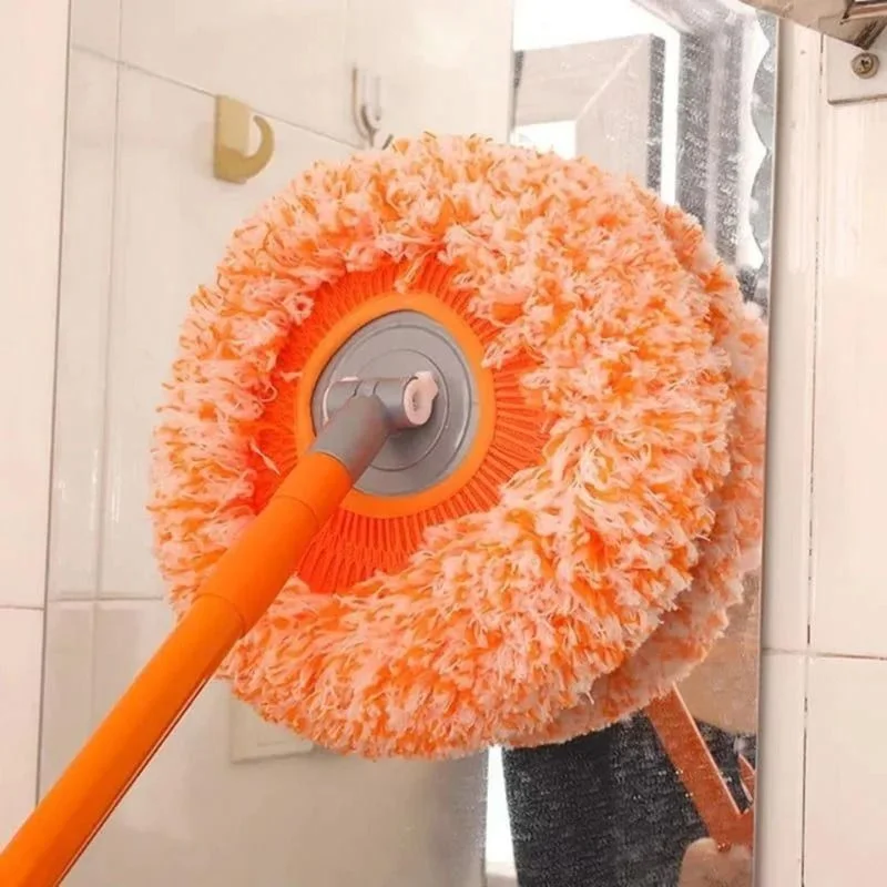 Sunflower Shape Cleaning Mop | 360° Rotating Extendable Microfiber | For Walls, Floors, Bathroom, Windows & Car Cleaning - Image 3