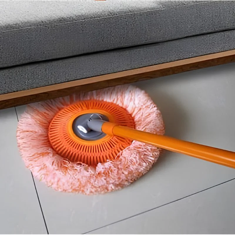 Sunflower Shape Cleaning Mop | 360° Rotating Extendable Microfiber | For Walls, Floors, Bathroom, Windows & Car Cleaning - Image 2